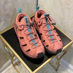 Columbia Women's Trailstorm H20 Trail Hiking Sandal-Pink